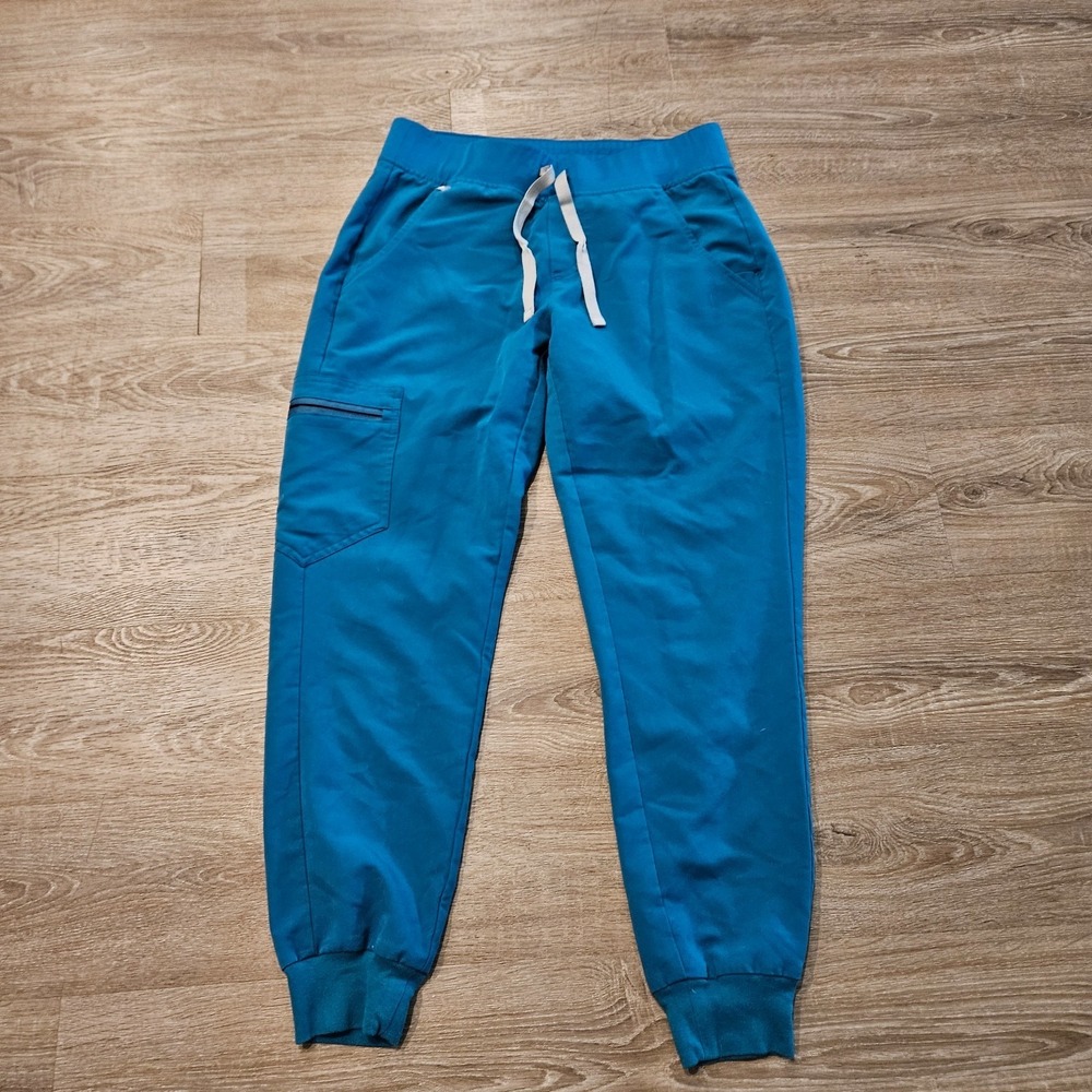 FIGS Women's S Pacific Blue Zamora Technical Collection Jogger Scrub Pants